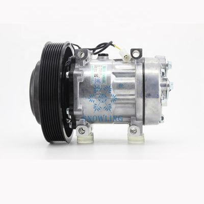 качество  European Truck SD7H15 Car AC Compressor For Air Conditioner 24V , Car OEM: SD7H15-4324 85000458 FH 16 завод